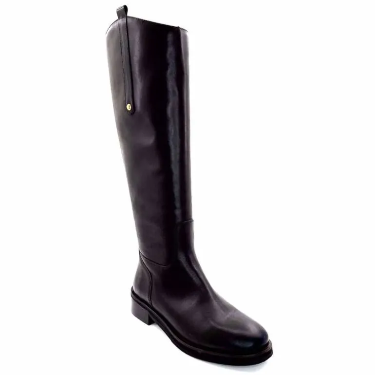 bottes_cavalires_ivoire_e_flory_cuir_marron_fonc_3.webp marcha / m.moustafa Bottes Cavalières Ivoire E951 Flory Cuir Foncé Marron Best Sale