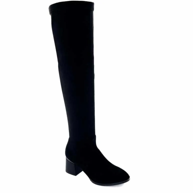 bottes_elue_par_nous_sapristi_daim_noir_2.webp Elue Par Nous Bottes Sapristi Daim Noir Cheap