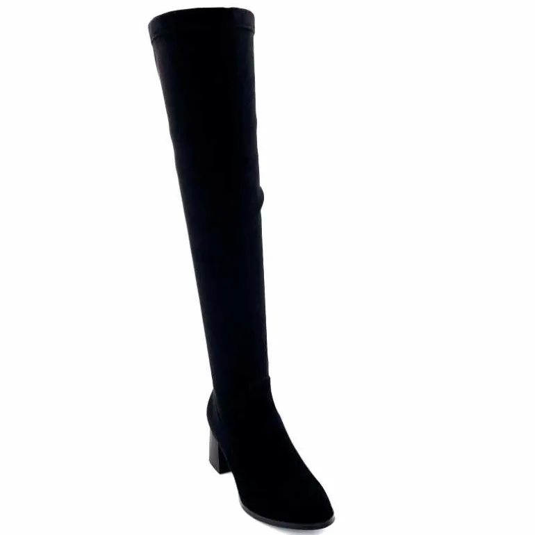 bottes_elue_par_nous_sapristi_daim_noir_4.webp Elue Par Nous Bottes Sapristi Daim Noir Cheap