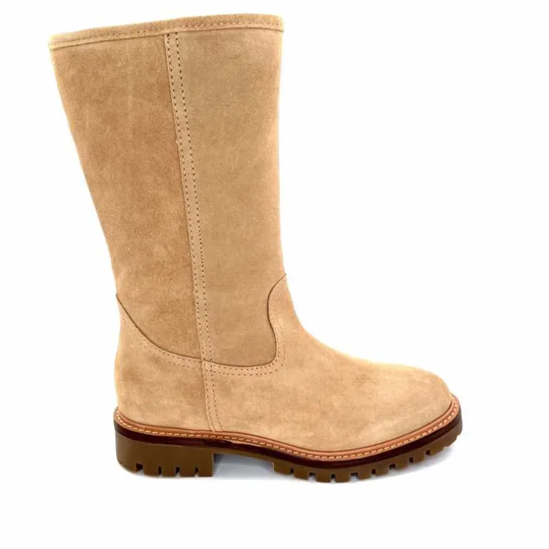 Alpe Bottes Fourrées 5206 Daim Beige New