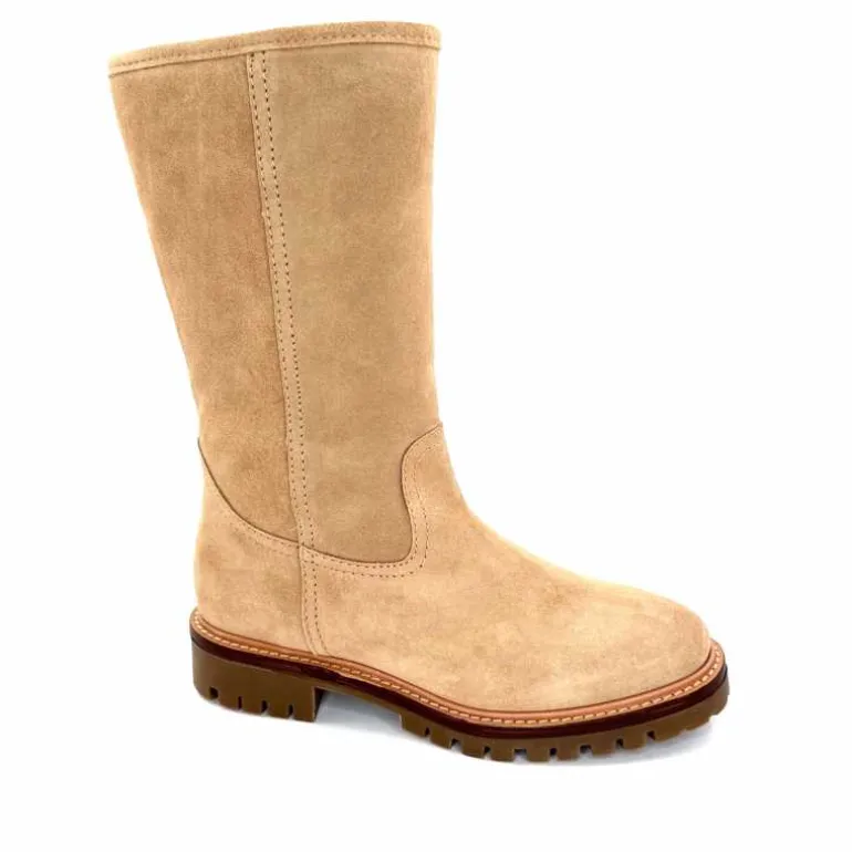 Alpe Bottes Fourrées 5206 Daim Beige New