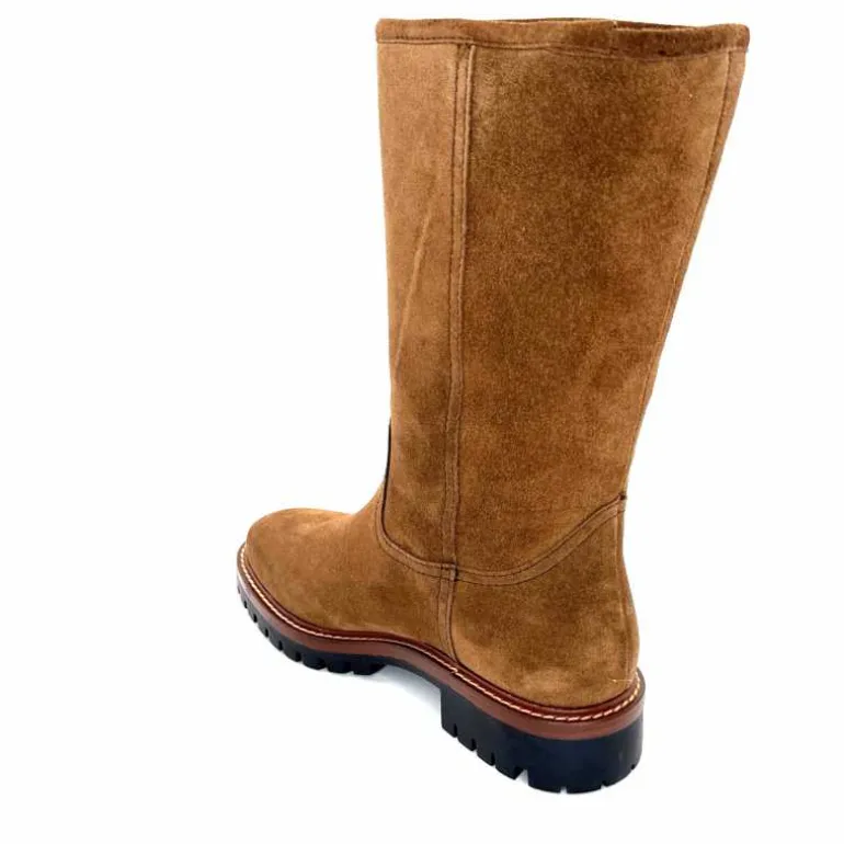 Alpe Bottes Fourrées 5206 Daim Castagna Marron Fashion