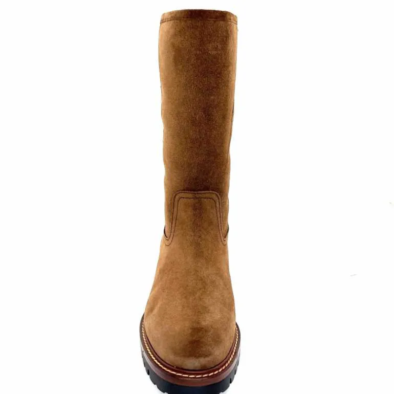 Alpe Bottes Fourrées 5206 Daim Castagna Marron Fashion
