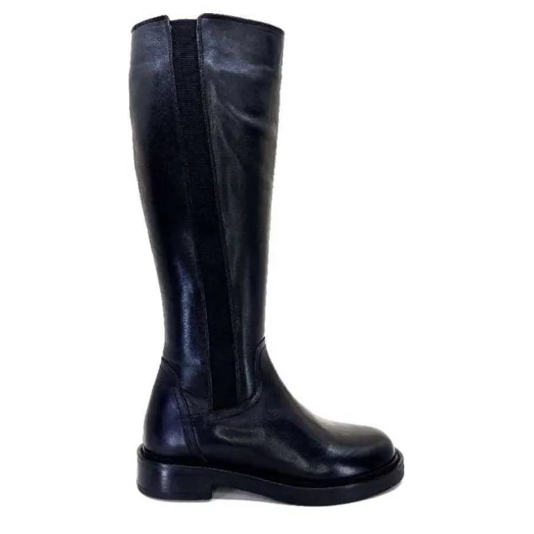 398-ivoire Bottes Ivoire 5276 Alexis Cuir Noir Best Sale