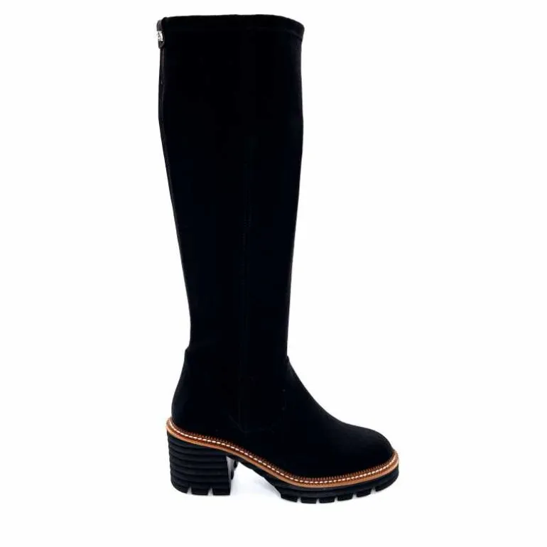 Pedro Miralles Bottes Légère 28296 Daim Noir Clearance
