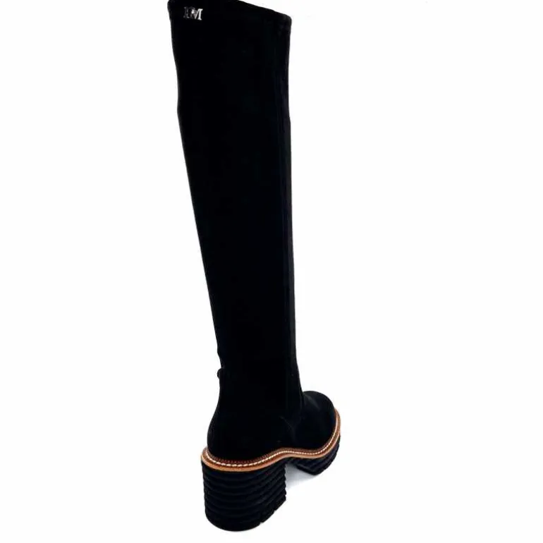 bottes_lgre_pedro_miralles__daim_noir_16.webp Pedro Miralles Bottes Légère 28296 Daim Noir Clearance