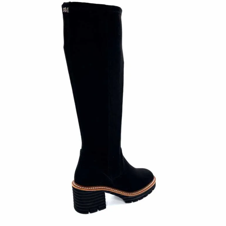 bottes_lgre_pedro_miralles__daim_noir_18.webp Pedro Miralles Bottes Légère 28296 Daim Noir Clearance