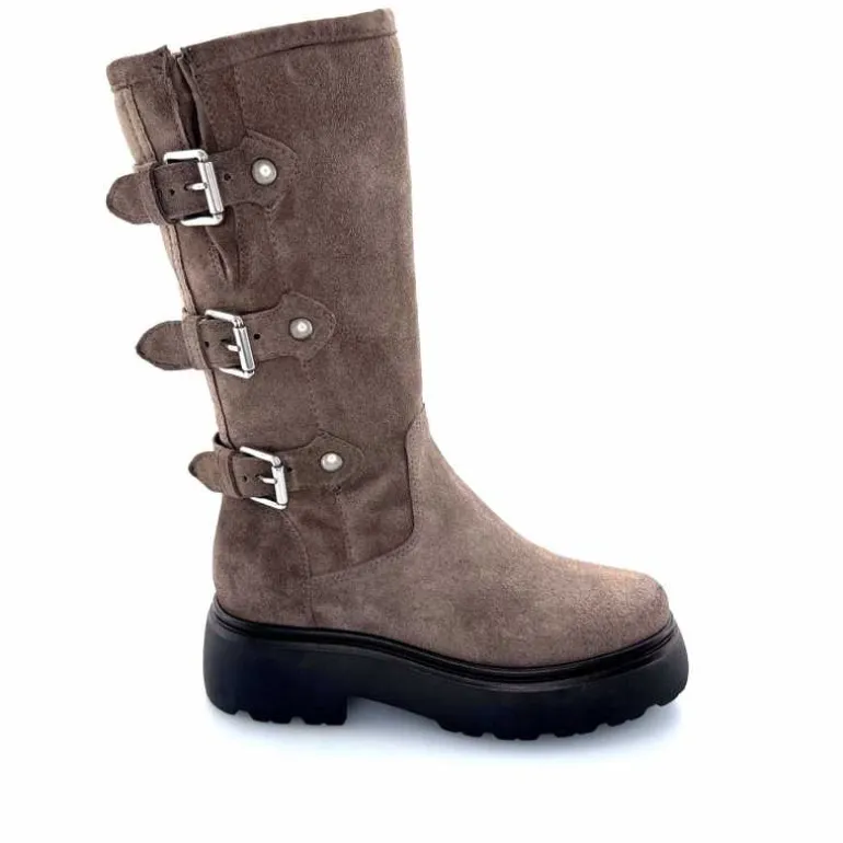 Mjus Bottes L44304 201 Daim Gris GrisFoncé Cheap