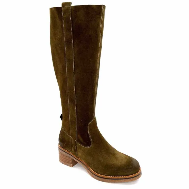 bottes_mkd_jad_daim_vert_olive_2.webp MKD Bottes Jad Daim Olive Vert Flash Sale