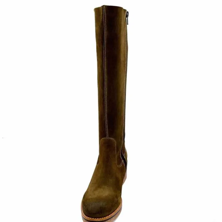 bottes_mkd_jad_daim_vert_olive_7.webp MKD Bottes Jad Daim Olive Vert Flash Sale