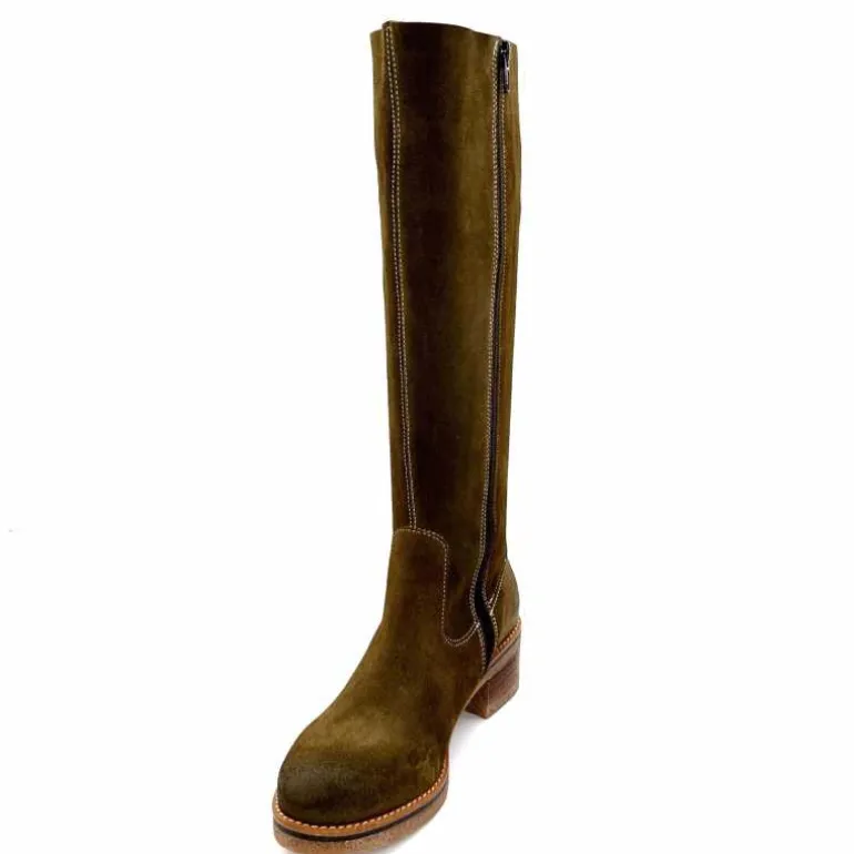bottes_mkd_jad_daim_vert_olive_8.webp MKD Bottes Jad Daim Olive Vert Flash Sale