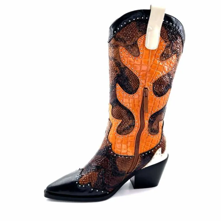 bottes_santiags_noa_harmon__cuir_marron_rossario_11.webp noa harmon Bottes Santiags 9773 Cuir Rossario Marron Clearance