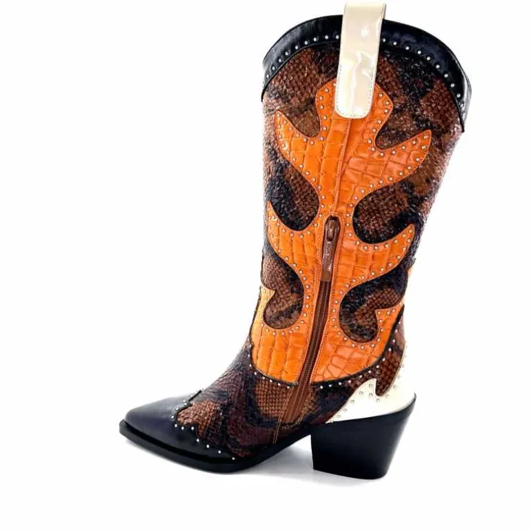 bottes_santiags_noa_harmon__cuir_marron_rossario_13.webp noa harmon Bottes Santiags 9773 Cuir Rossario Marron Clearance