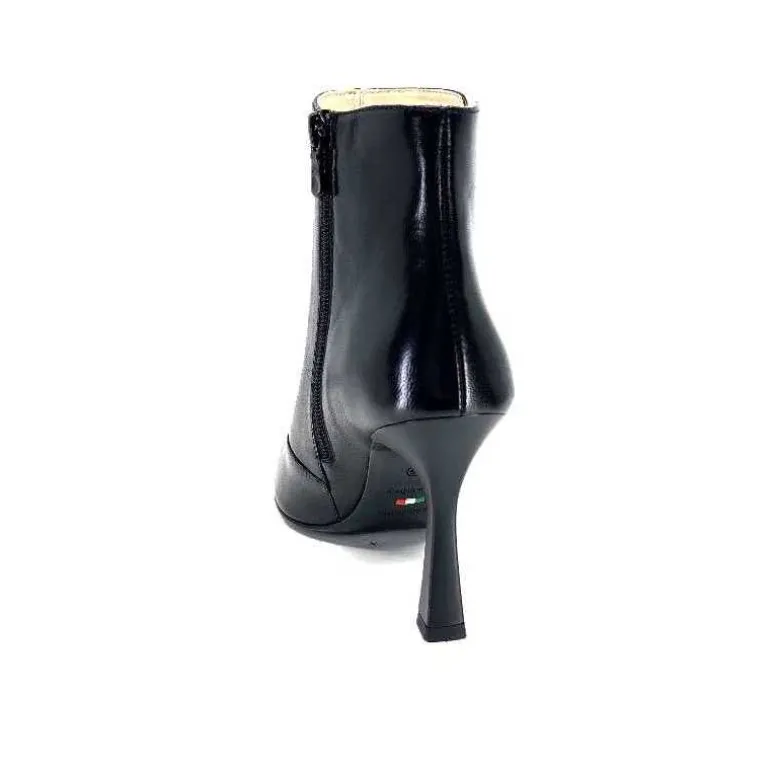 bottines__talon_fin_nro_giardini__de__cuir_noir_17.webp Nero Giardini Bottines à Talon Fin Néro Giardini 1308646 De 100 Cuir Noir Clearance