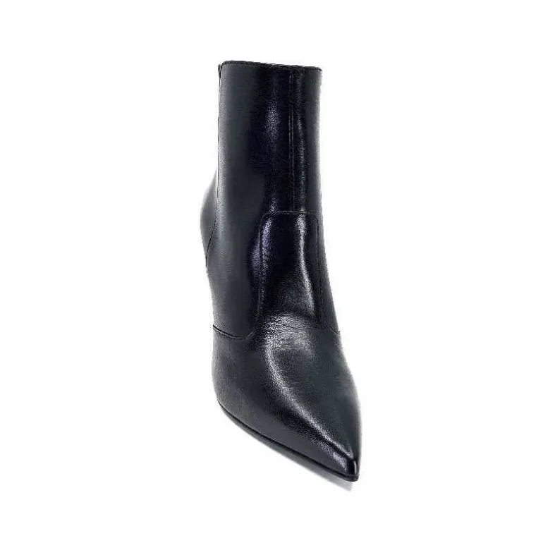 bottines__talon_fin_nro_giardini__de__cuir_noir_5.webp Nero Giardini Bottines à Talon Fin Néro Giardini 1308646 De 100 Cuir Noir Clearance