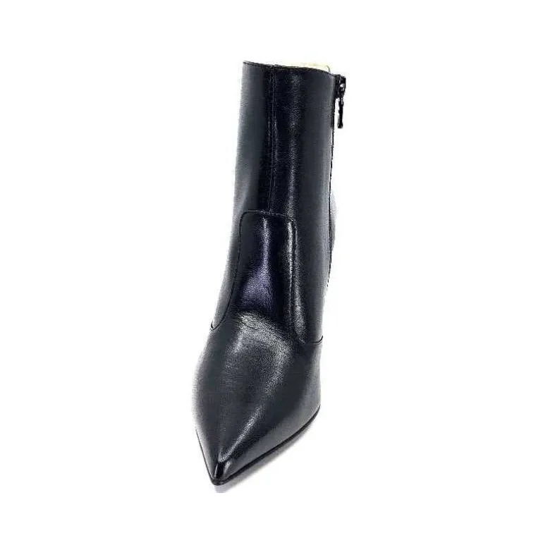 bottines__talon_fin_nro_giardini__de__cuir_noir_7.webp Nero Giardini Bottines à Talon Fin Néro Giardini 1308646 De 100 Cuir Noir Clearance