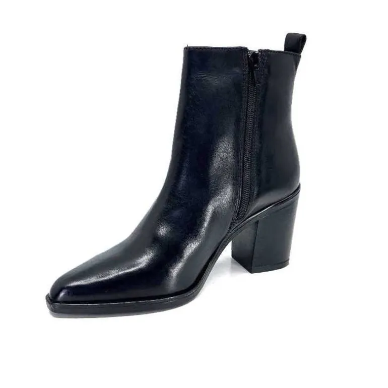 bottines__talon_ivoire__cuir_noir_10.webp Ivoire0104a Bottines à Talon Ivoire 52145 Cuir Noir Cheap
