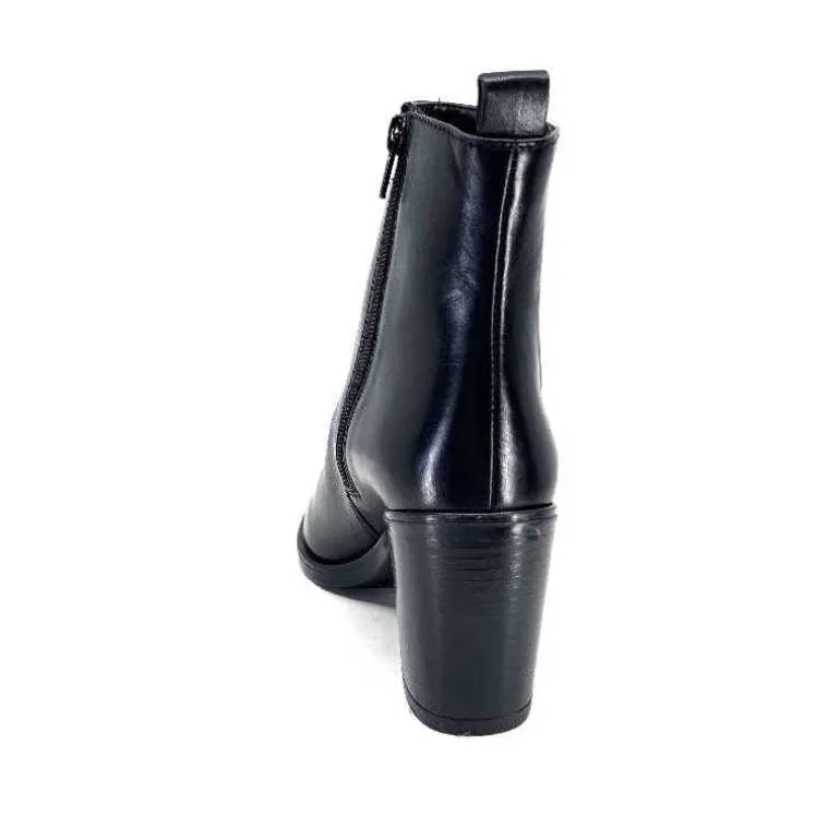 bottines__talon_ivoire__cuir_noir_17.webp Ivoire0104a Bottines à Talon Ivoire 52145 Cuir Noir Cheap