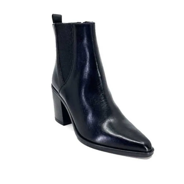 bottines__talon_ivoire__cuir_noir_3.webp Ivoire0104a Bottines à Talon Ivoire 52145 Cuir Noir Cheap
