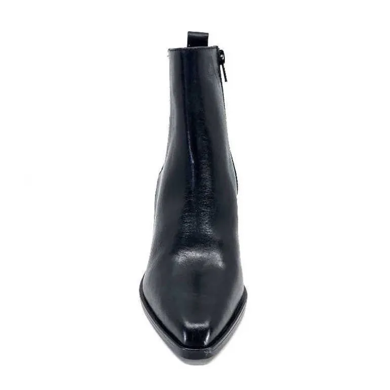 bottines__talon_ivoire__cuir_noir_6.webp Ivoire0104a Bottines à Talon Ivoire 52145 Cuir Noir Cheap