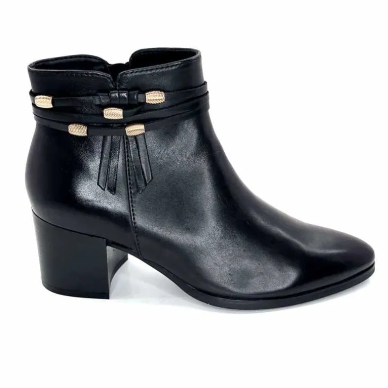 Regarde Le Ciel Bottines à Talon Taylor 39 Cuir Noir Fashion
