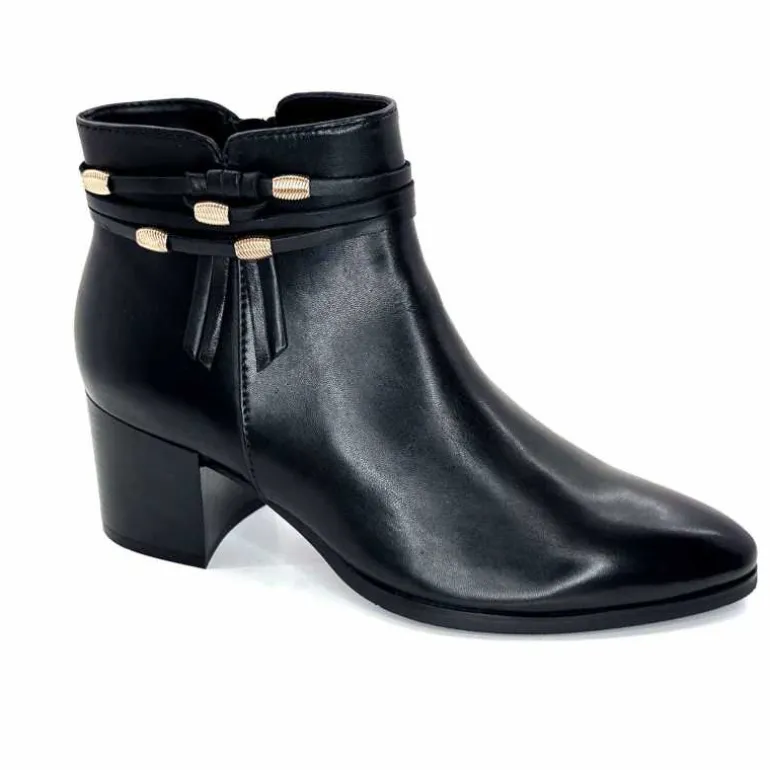 Regarde Le Ciel Bottines à Talon Taylor 39 Cuir Noir Fashion