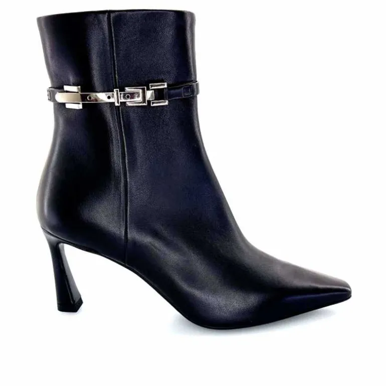 chantal Bottines à talons 2377 Cuir Noir Cheap
