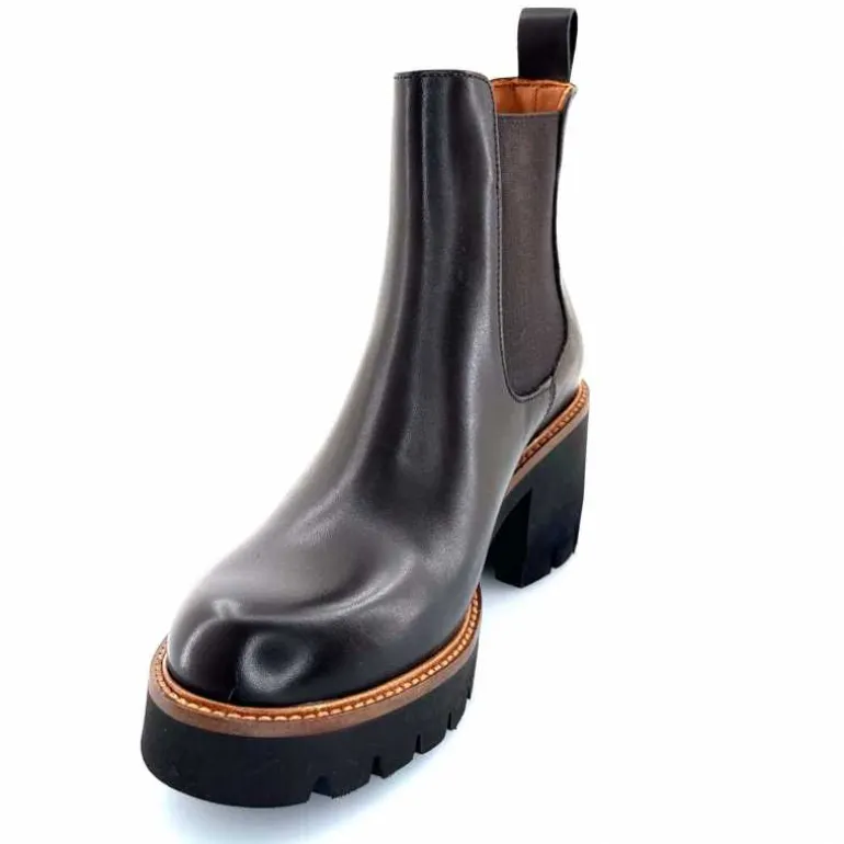 bottines__talons_ivoire__carrie_cuir_marron_fonc_8.webp Ivoire0156 Bottines à Talons Ivoire 8751 Carrie Cuir Foncé Marron Shop