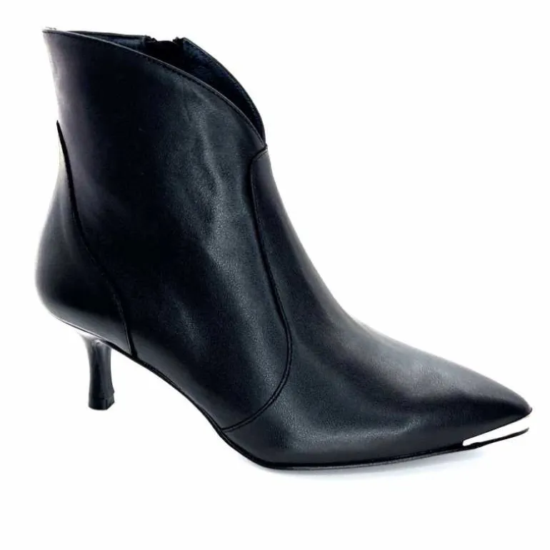 Dansi Bottines 7063 Cuir Noir New