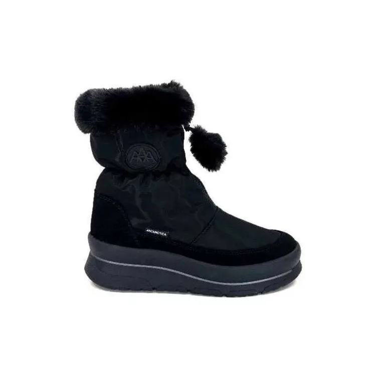 Ivoire0174a Bottines de Neige Ivoire 8676 Noir Clearance