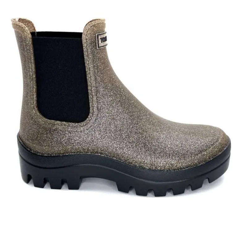 Toni Pons Bottines De Pluie Galgary Gris Pailleté GrisFoncé Fashion