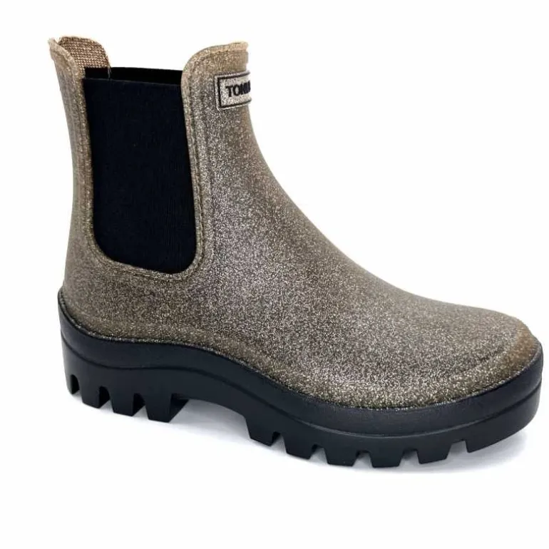Toni Pons Bottines De Pluie Galgary Gris Pailleté GrisFoncé Fashion
