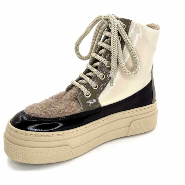 bottines_fourres_elena__gill_cuir_crme_marron_gris_10.webp Elena Bottines Fourrées 20339 Gill Cuir Crème Marron Gris BlancGrisClairMarron Online