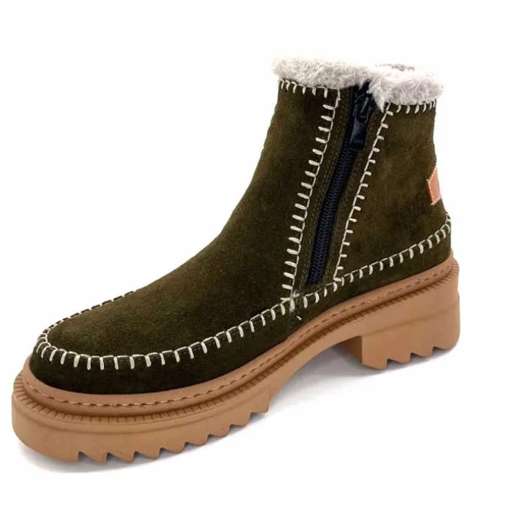 bottines_fourres_hooper_melen_daim_kaki_10.webp gemilli sarl - hooper Bottines Fourrées Hooper Melen Daim Kaki Discount