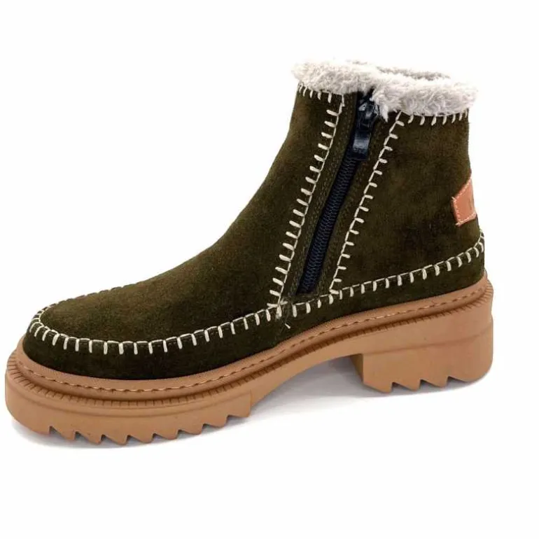 bottines_fourres_hooper_melen_daim_kaki_11.webp gemilli sarl - hooper Bottines Fourrées Hooper Melen Daim Kaki Discount