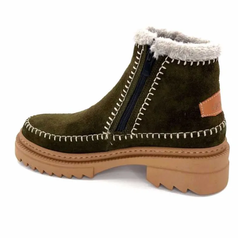 bottines_fourres_hooper_melen_daim_kaki_13.webp gemilli sarl - hooper Bottines Fourrées Hooper Melen Daim Kaki Discount