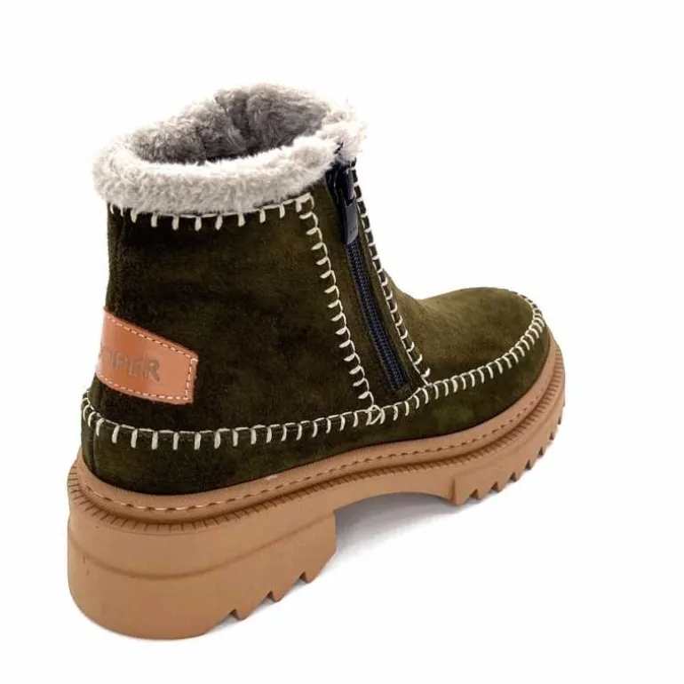 bottines_fourres_hooper_melen_daim_kaki_21.webp gemilli sarl - hooper Bottines Fourrées Hooper Melen Daim Kaki Discount