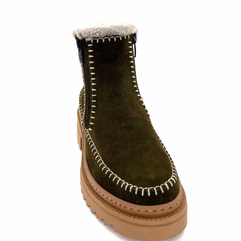 bottines_fourres_hooper_melen_daim_kaki_5.webp gemilli sarl - hooper Bottines Fourrées Hooper Melen Daim Kaki Discount