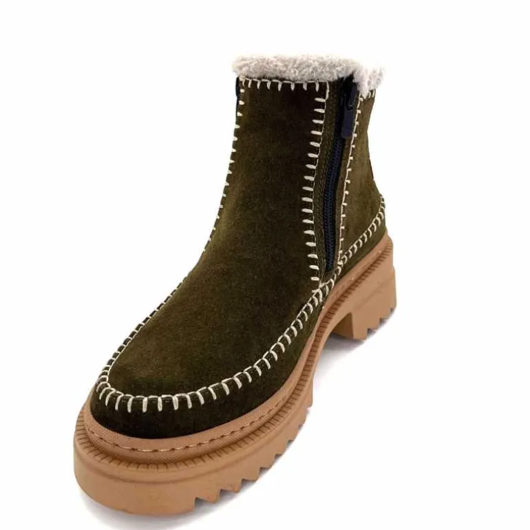 bottines_fourres_hooper_melen_daim_kaki_8.webp gemilli sarl - hooper Bottines Fourrées Hooper Melen Daim Kaki Discount