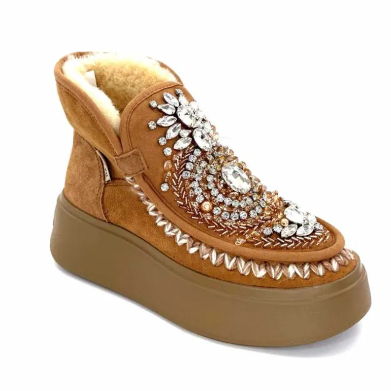 bottines_fourres_nanku_dfh___daim_camel_2.webp nanku srls Bottines Fourrées Nan-Ku Dfh - 08 Daim Camel Marron Fashion