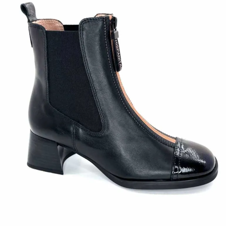 Hispanitas Bottines Chi 243733 Milan Cuir Noir Clearance