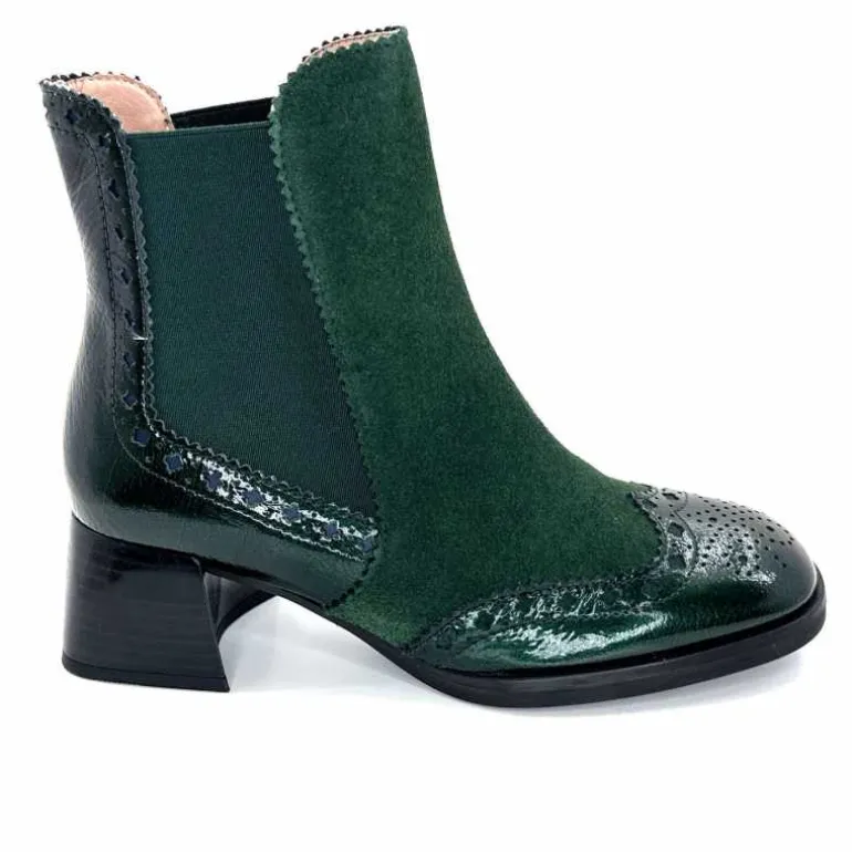 Hispanitas Bottines Hi 243588 Milan Daim Vert New