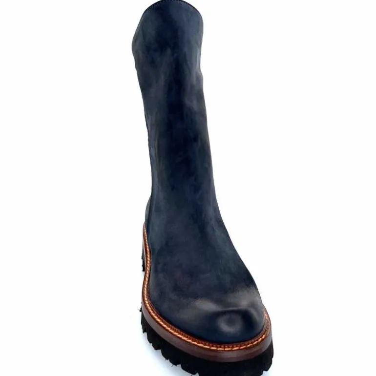 bottines_ivoire__carrie_cuir_wash_marine_5.webp Ivoire0156 Bottines Ivoire 3270 Carrie Cuir Wash Marine Noir New