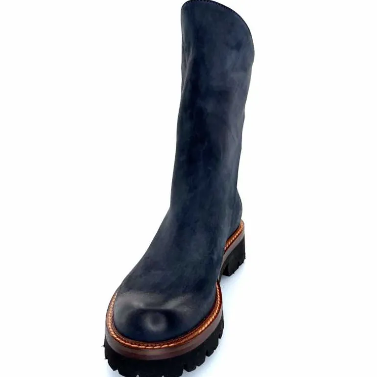 bottines_ivoire__carrie_cuir_wash_marine_7.webp Ivoire0156 Bottines Ivoire 3270 Carrie Cuir Wash Marine Noir New