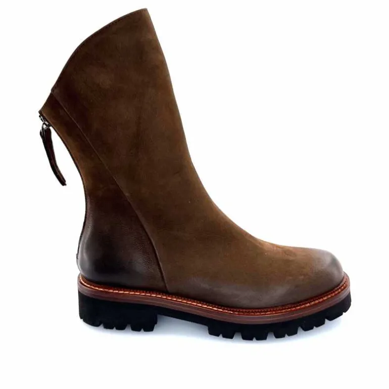 Ivoire0156 Bottines Ivoire 3270 Carrie Cuir Wash Marron Flash Sale