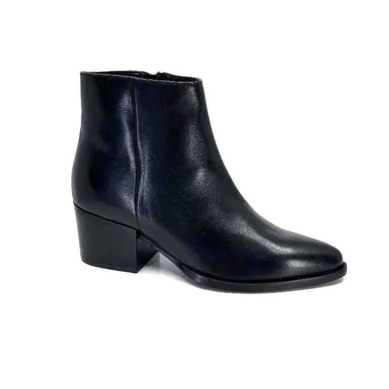 Ivoire0104a Bottines Ivoire 46105 Cuir Noir Outlet