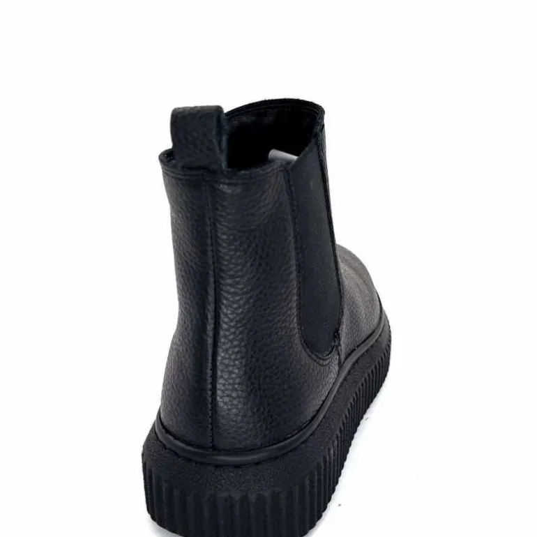 bottines_ivoire__cuir_noir_19-4.webp marchesini Bottines Ivoire 659020 Cuir Noir Fashion