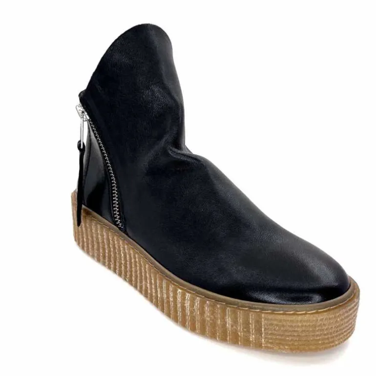 bottines_ivoire__cuir_noir_3-3.webp follia dolce Bottines Ivoire 411 Cuir Noir Cheap