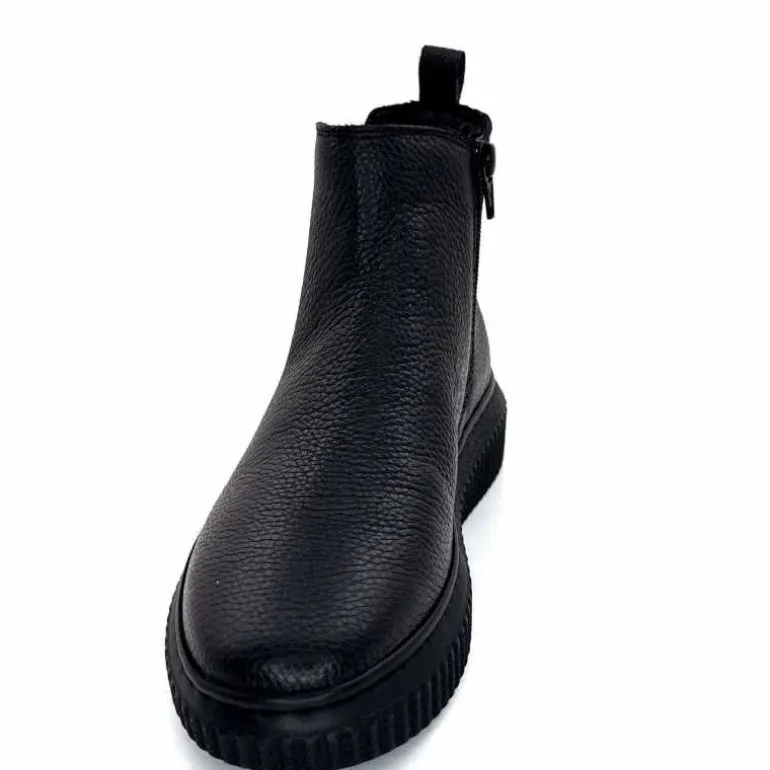 bottines_ivoire__cuir_noir_7-4.webp marchesini Bottines Ivoire 659020 Cuir Noir Fashion