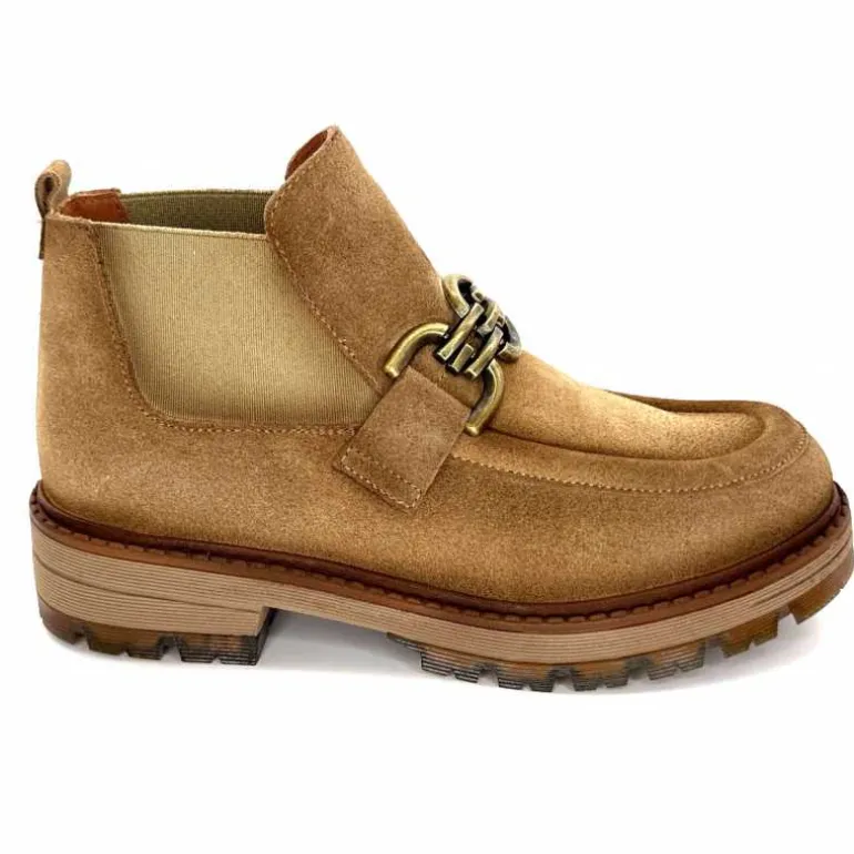 Ivoire0036a Bottines Ivoire Cv5059 Daim Beige Hot